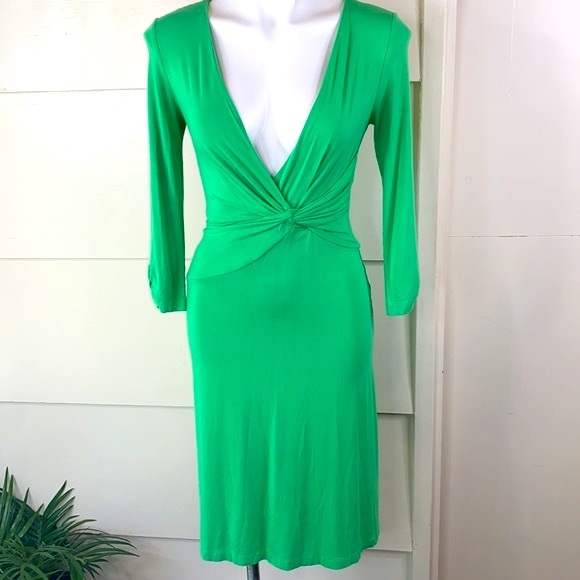 Lilly Pulitzer Green MIDI Long Sleeve Dress XS - Picture 15 of 15